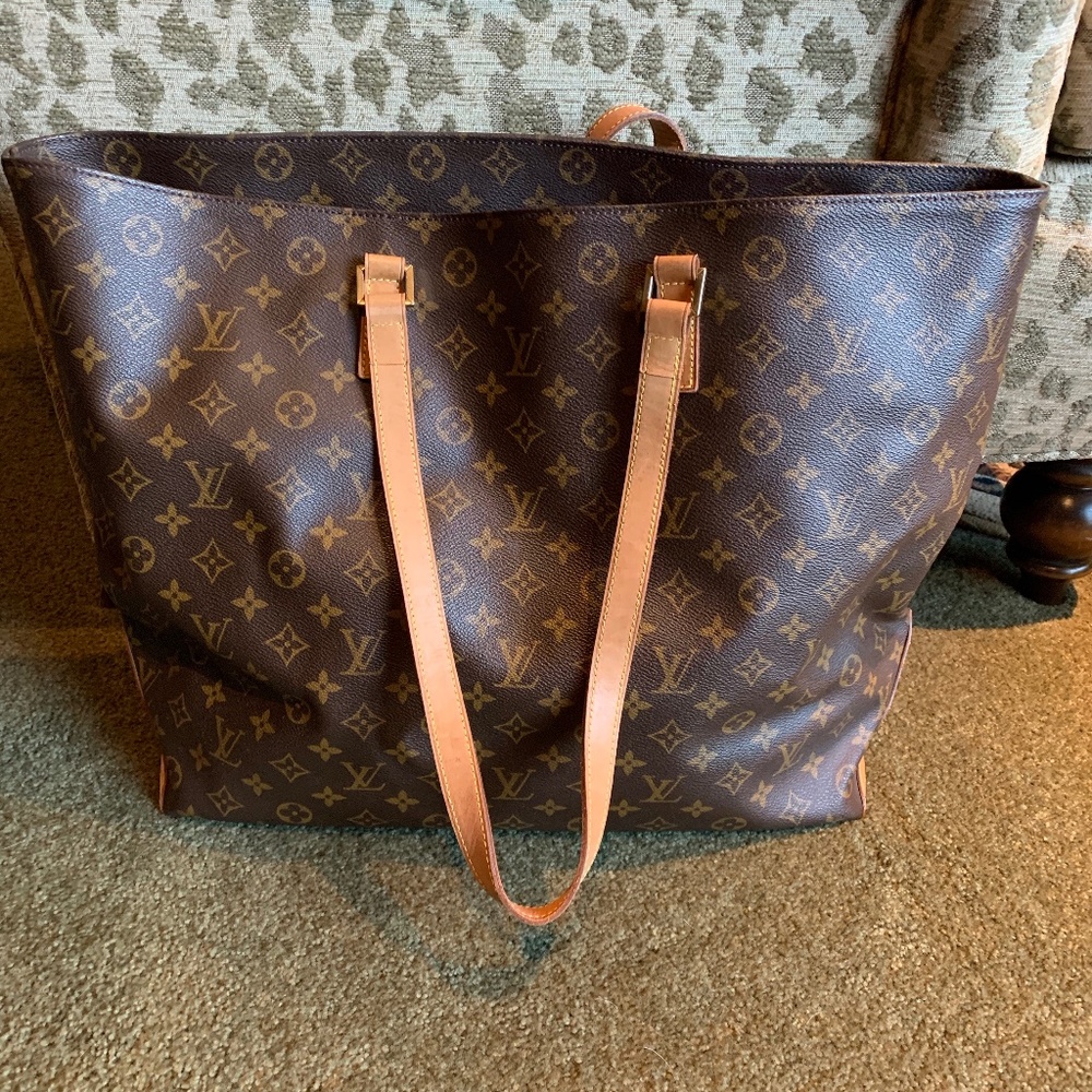 Louis Vuitton Cabas Alto Shopper Monogram tote
